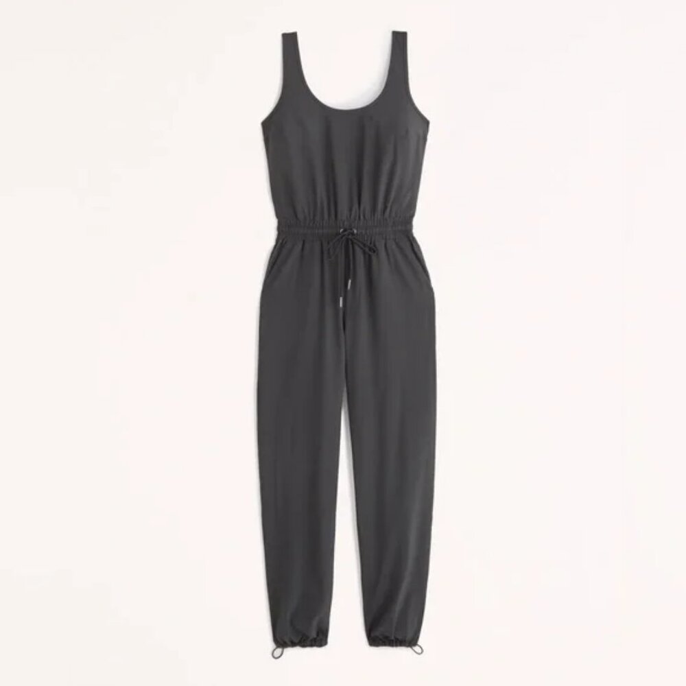 Abercrombie & Fitch Traveler Jumpsuit - Black